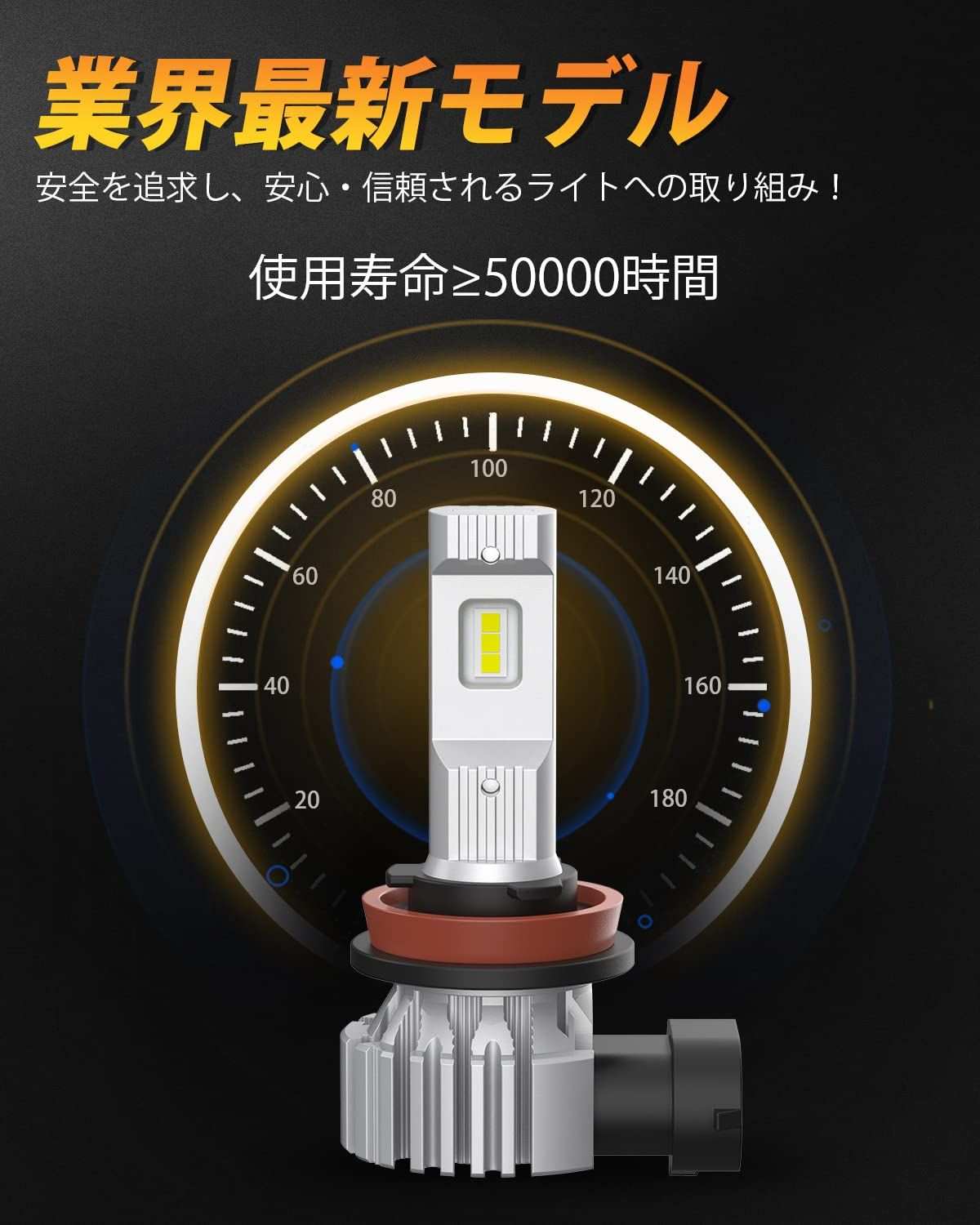 H8 LED フォグランプ 車用 爆光 イエロー 3000K 車検対応 キャンセラー内蔵 ロービーム用 - bordan - H8 LED フォグランプ 車用 爆光 イエロー 3000K 車検対応 キャンセラー内蔵 ロービーム用 - bordan - #tag1#