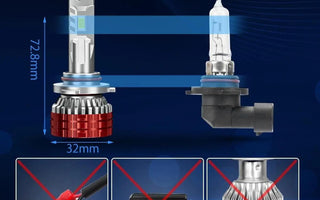 LED カーライト VS. HID カーライト