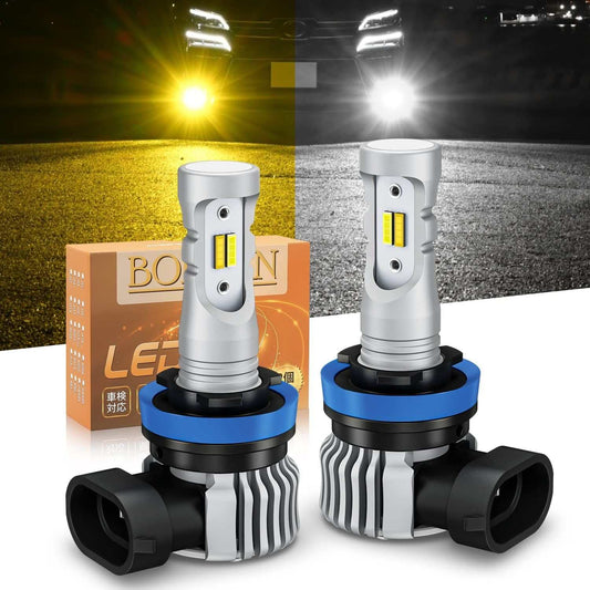 【2色メモリー機能付き】BORDAN フォグランプ led h8 h16 led 爆光 h11 led フォグランプ 車検対応 h8 led フォグ 2色切り替え メモリー機能 無極性 12000LM 20W*2 DC12V/24V キャンセラー付き ラジオノイズ対策 結露対策 日本語説明書付 2個セット | BORDAN, H11 LED フォグランプ, h11 フォグランプ, H8 LED フォグランプ, LED フォグランプ | BORDAN