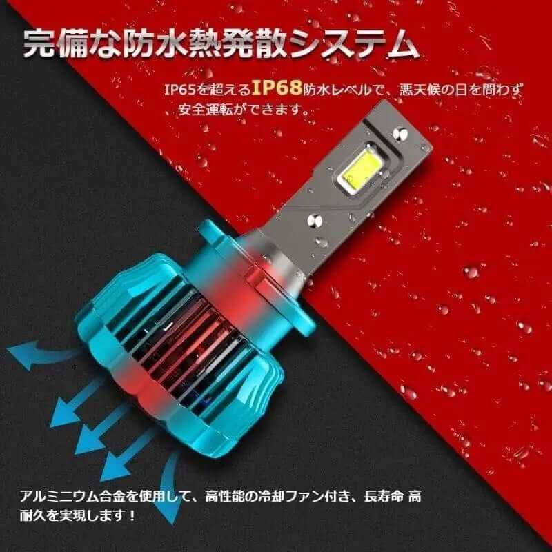 D2S D2R led化 車検対応  6500K ヘッド ライト  純正交換用 バルブ - bordan - D2S D2R led化 車検対応  6500K ヘッド ライト  純正交換用 バルブ - bordan - #tag1# 