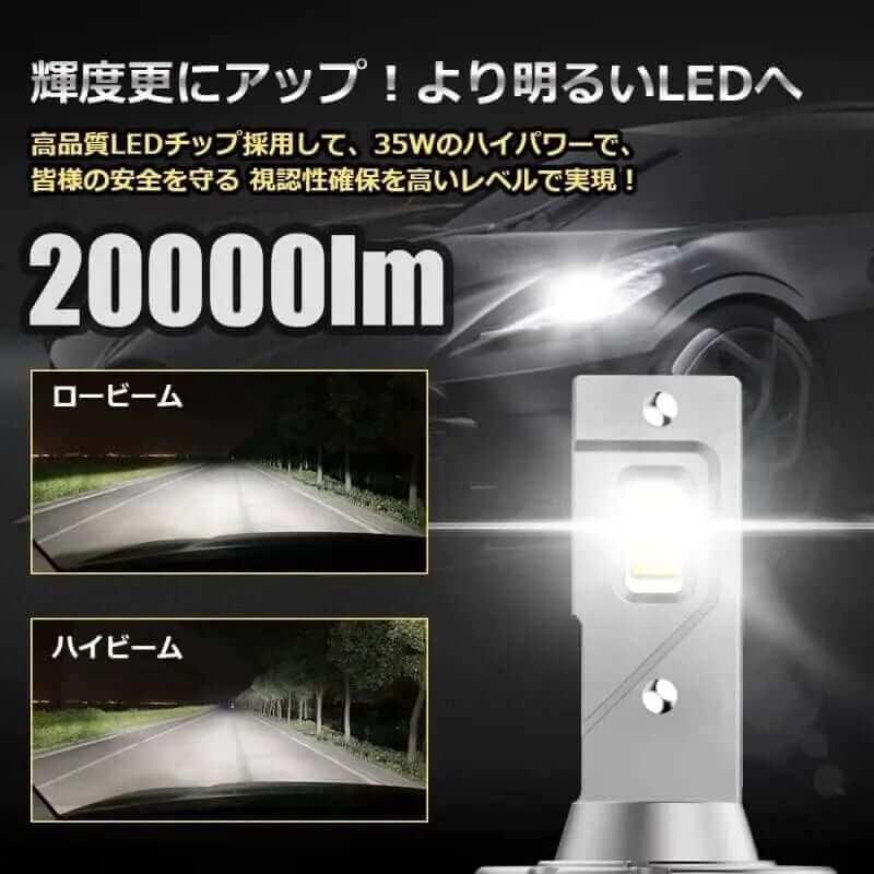 D2S D2R led化 車検対応  6500K ヘッド ライト  純正交換用 バルブ - bordan - D2S D2R led化 車検対応  6500K ヘッド ライト  純正交換用 バルブ - bordan - #tag1# 