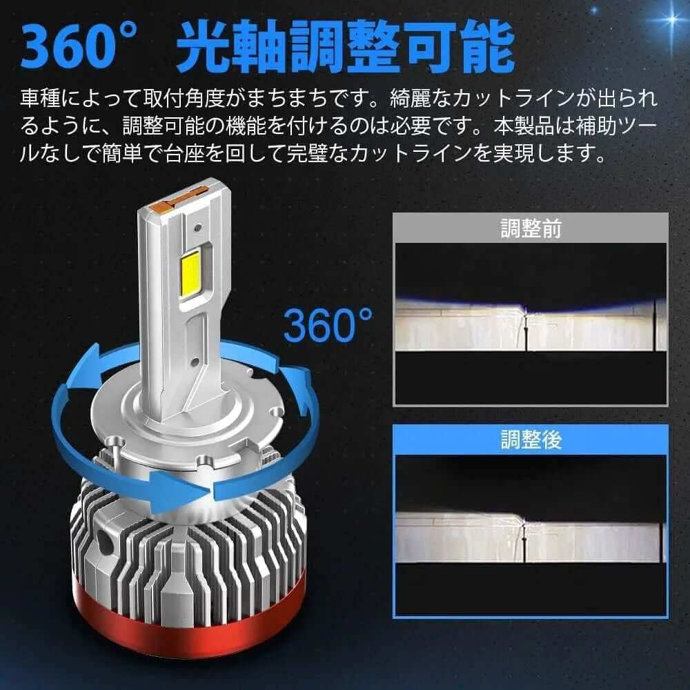 D4R LED ヘッドライト 爆光 バルブ 12V/24V 新型両面発光 - bordan - D4R LED ヘッドライト 爆光 バルブ 12V/24V 新型両面発光 - bordan - #tag1# 