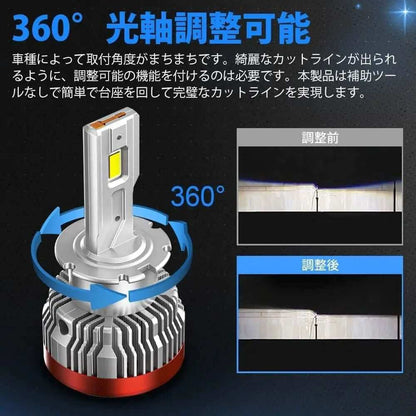 D4R LED ヘッドライト 爆光 バルブ 12V/24V 新型両面発光 - bordan - D4R LED ヘッドライト 爆光 バルブ 12V/24V 新型両面発光 - bordan - #tag1# 