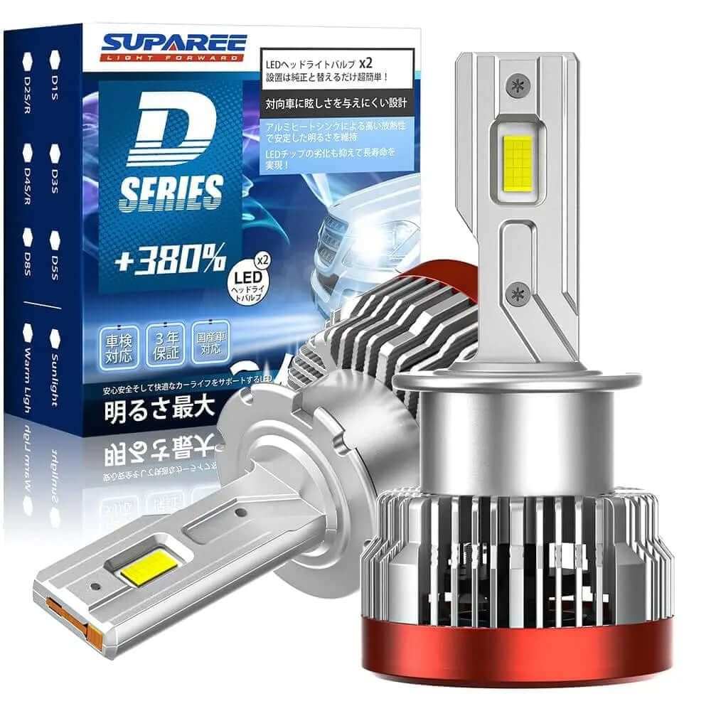 D4R LED ヘッドライト 爆光 バルブ 12V/24V 新型両面発光 | 汽车照明系统 | D4R LED, D4S D4R LED ヘッドライト | SUPAREE
