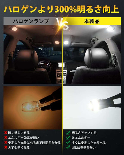 T10 LEDポジション 爆光 6000k ホワイト キャンセラー内蔵 車検対応 無極性T10*4個 - bordan - T10 LEDポジション 爆光 6000k ホワイト キャンセラー内蔵 車検対応 無極性T10*4個 - bordan - #tag1# 