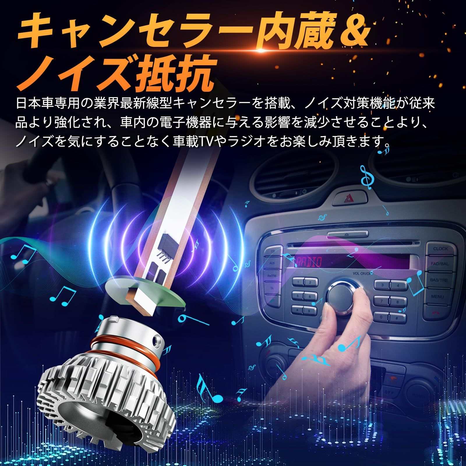 bordan ヘッドライト LED HB4 HB3 バルブ ハイビーム 6500K  車検対応 - bordan - bordan ヘッドライト LED HB4 HB3 バルブ ハイビーム 6500K  車検対応 - bordan - #tag1# 