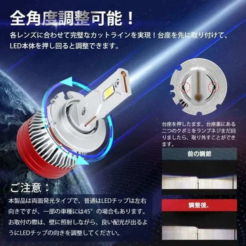 d2s led 化 ヘッド ライト 爆光 6500K 綺麗なカットライン 車検対応 - bordan - d2s led 化 ヘッド ライト 爆光 6500K 綺麗なカットライン 車検対応 - bordan - #tag1# 