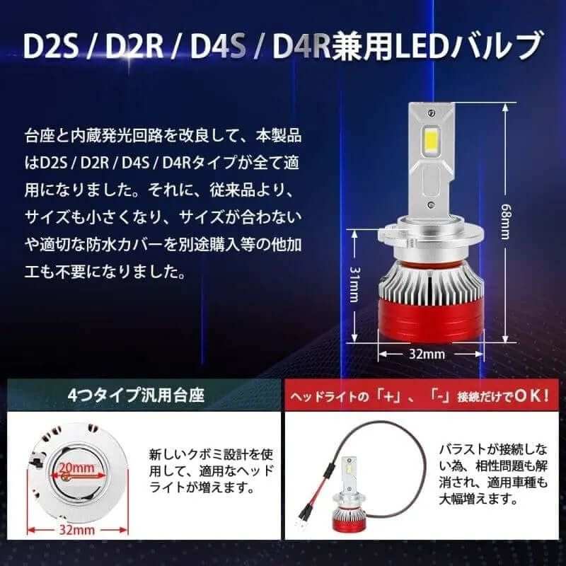 d2s led 化 ヘッド ライト 爆光 6500K 綺麗なカットライン 車検対応 - bordan - d2s led 化 ヘッド ライト 爆光 6500K 綺麗なカットライン 車検対応 - bordan - #tag1# 