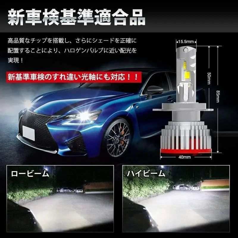 h4ヘッドライト HI/LO切替  6500K ハイパワー LEDバルブ - bordan - h4ヘッドライト HI/LO切替  6500K ハイパワー LEDバルブ - bordan - #tag1# 